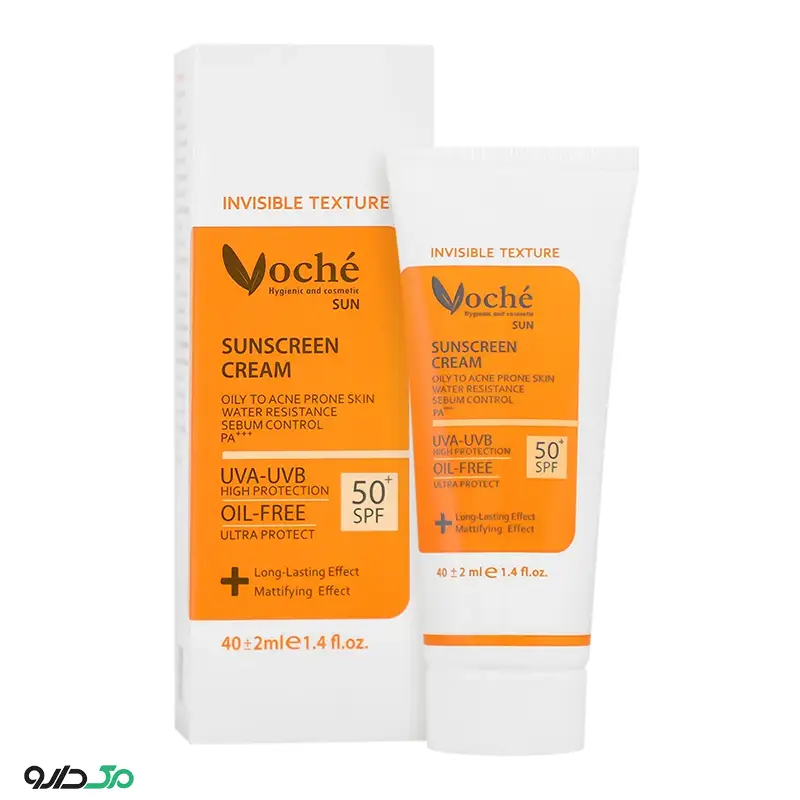 ضد آفتاب SPF50 پوست های چرب و مستعدآکنه وچه